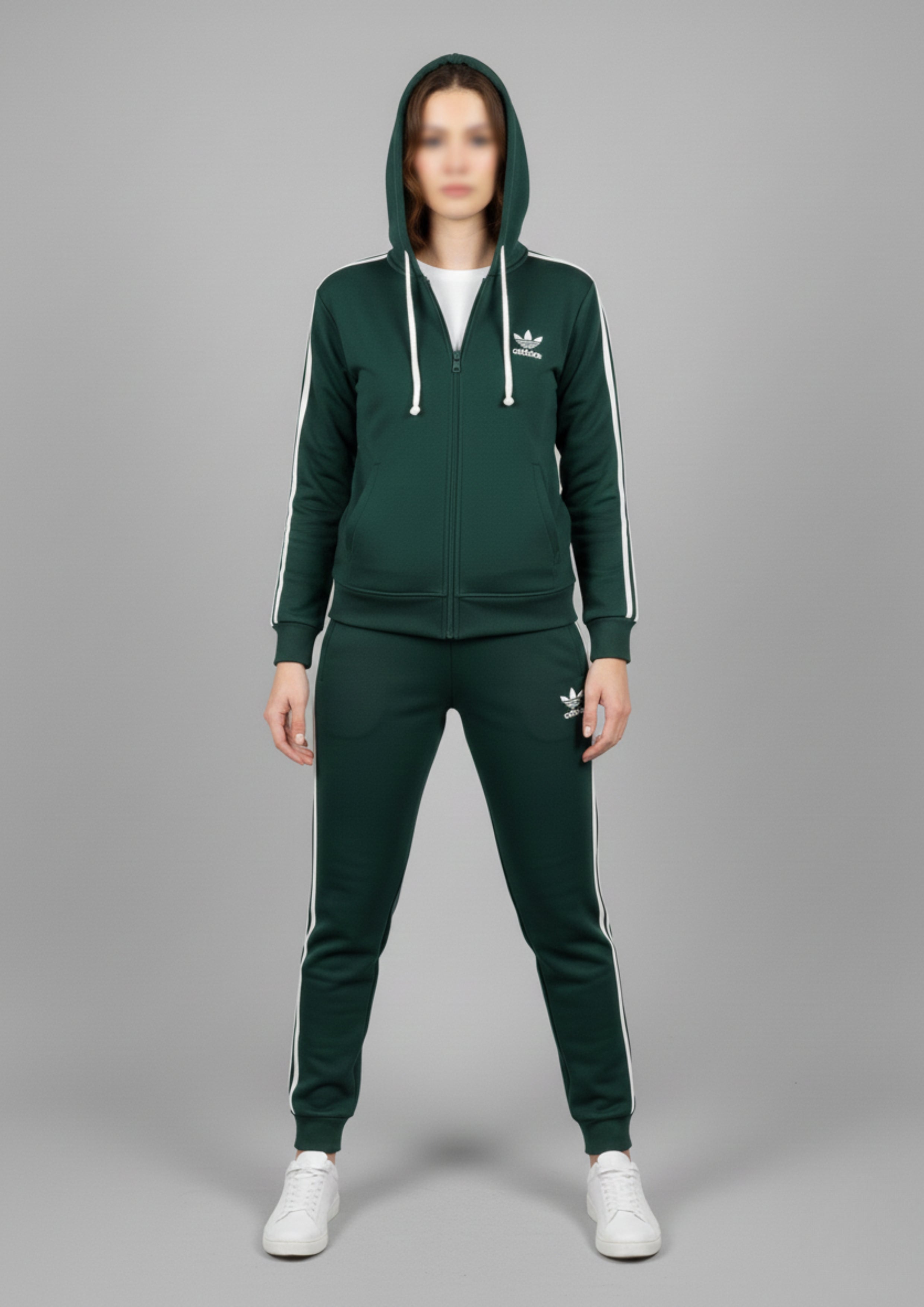 Forest Titan Green Tracksuit | Premium Athletic Performance Set
