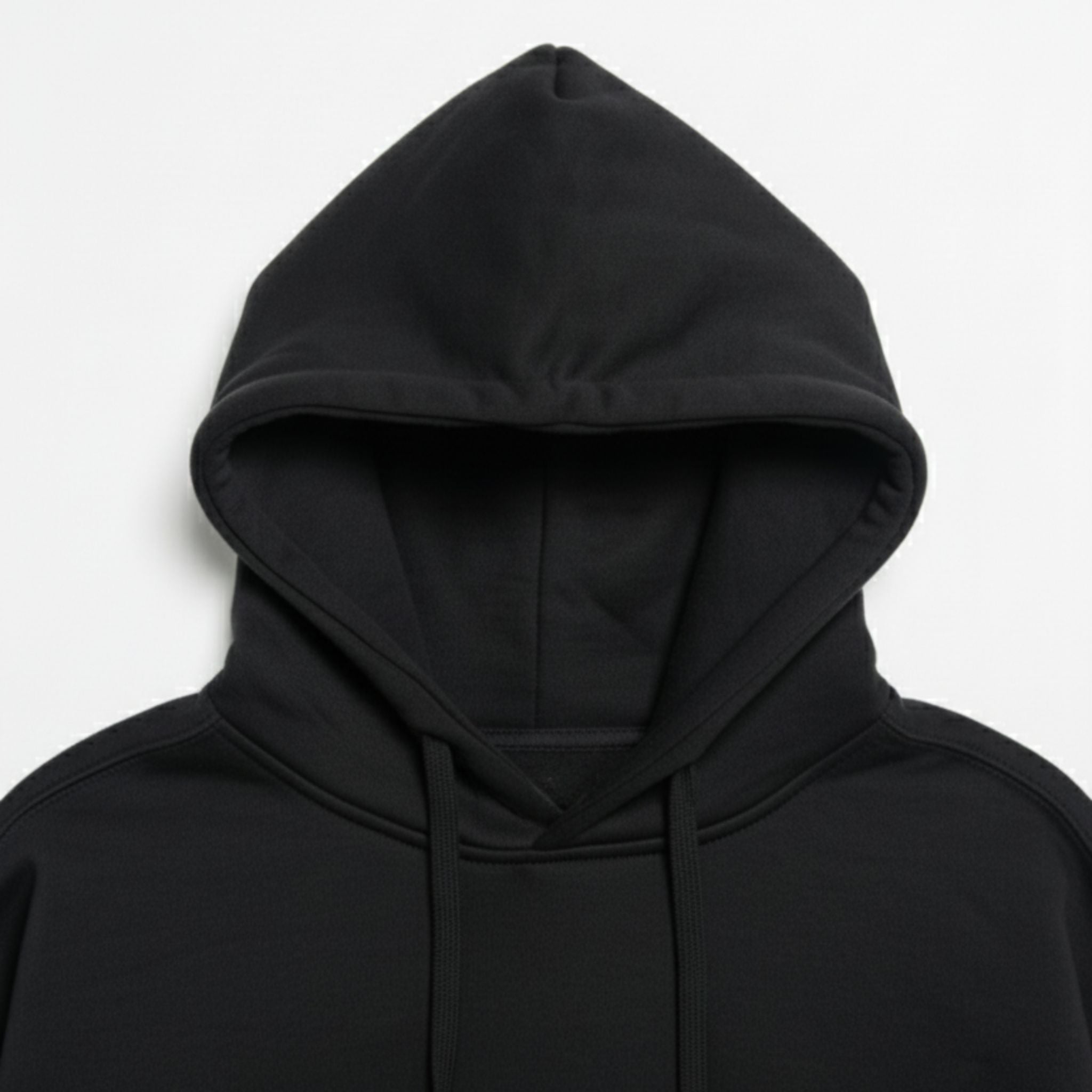 Vanta Black Oversize Hoodie