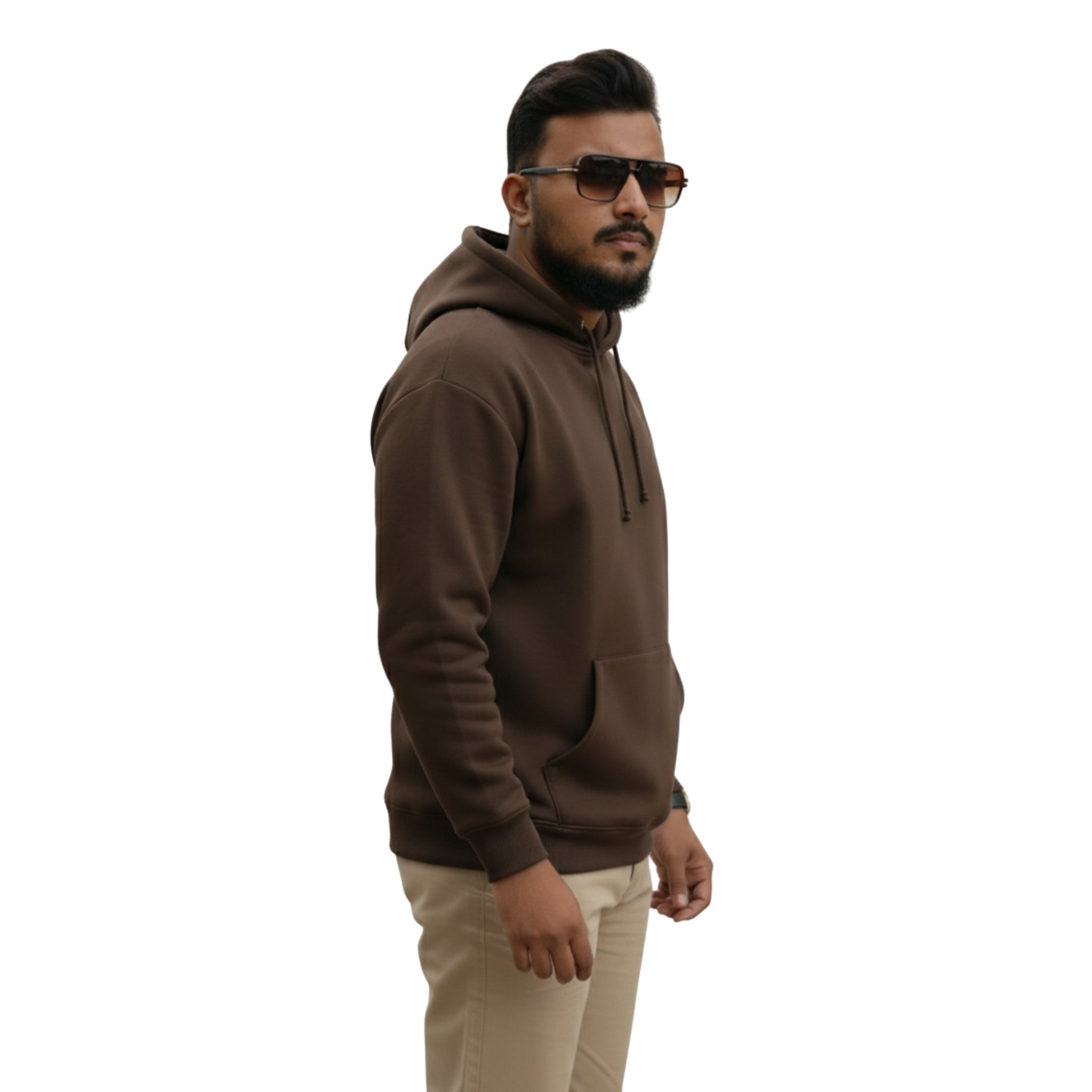 Moro Brown Oversize Hoodie