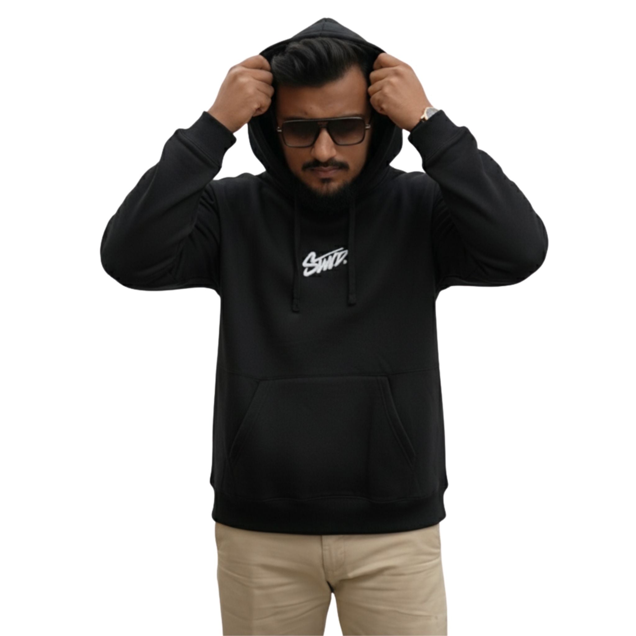 Vanta Black Oversize Hoodie