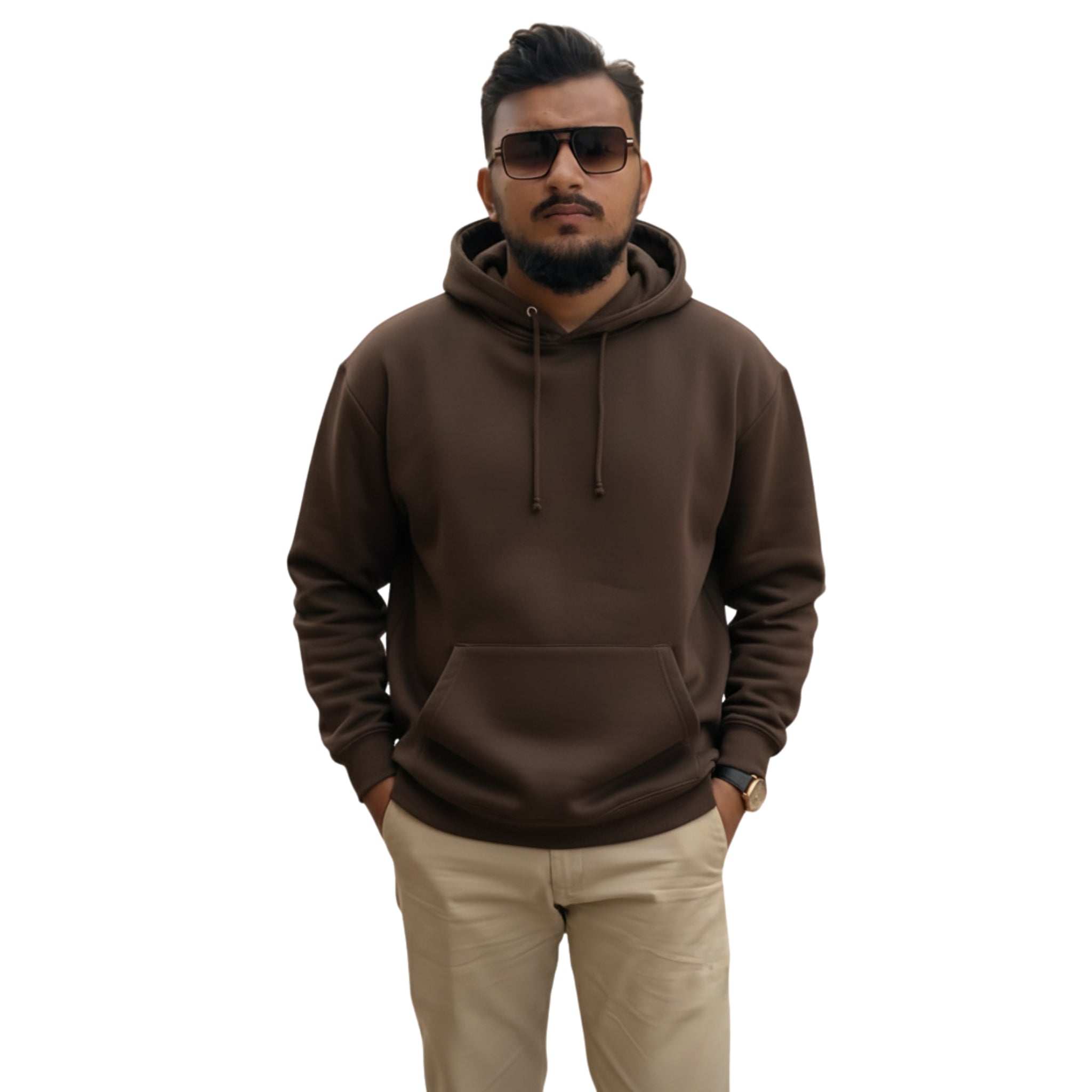 Moro Brown Oversize Hoodie