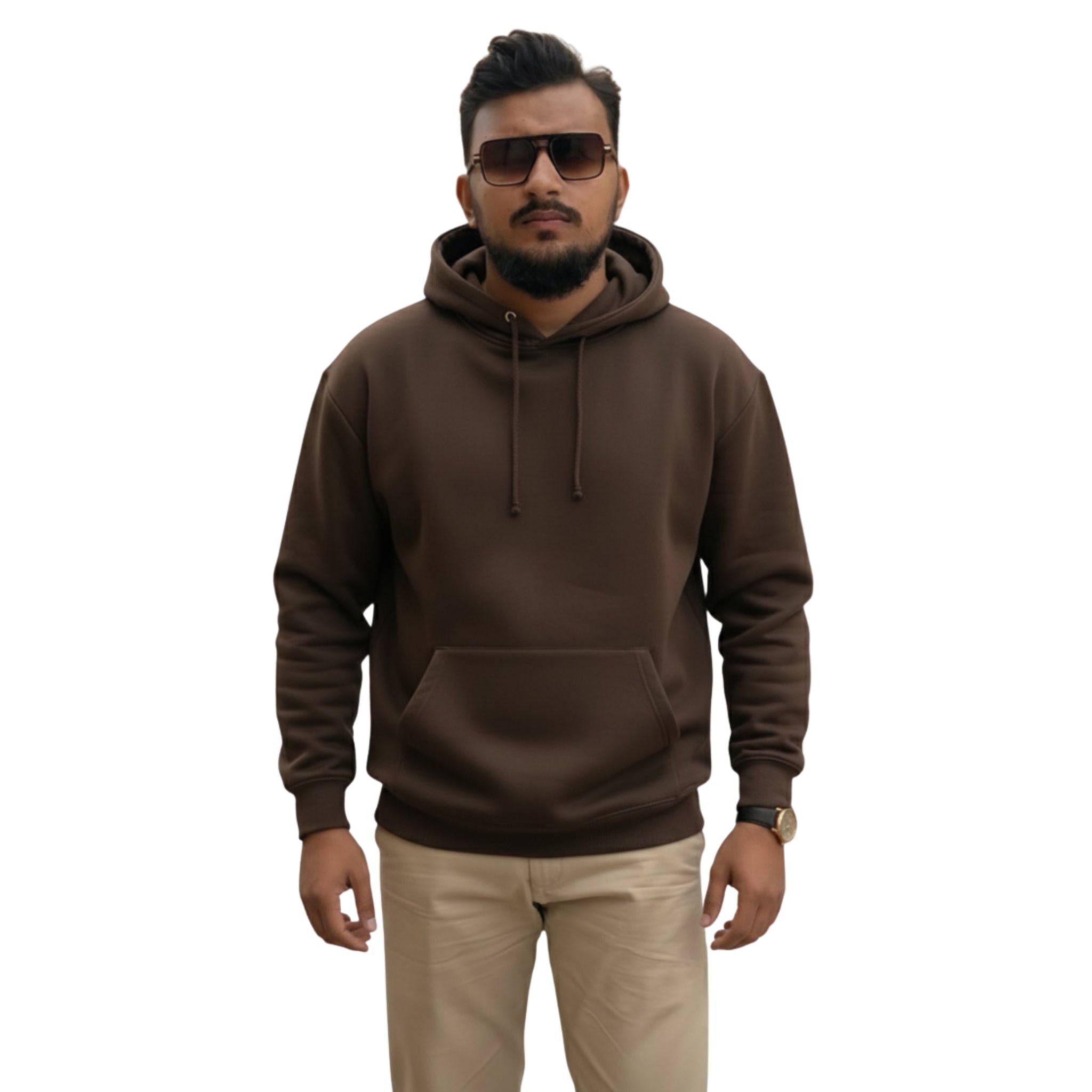 Moro Brown Oversize Hoodie