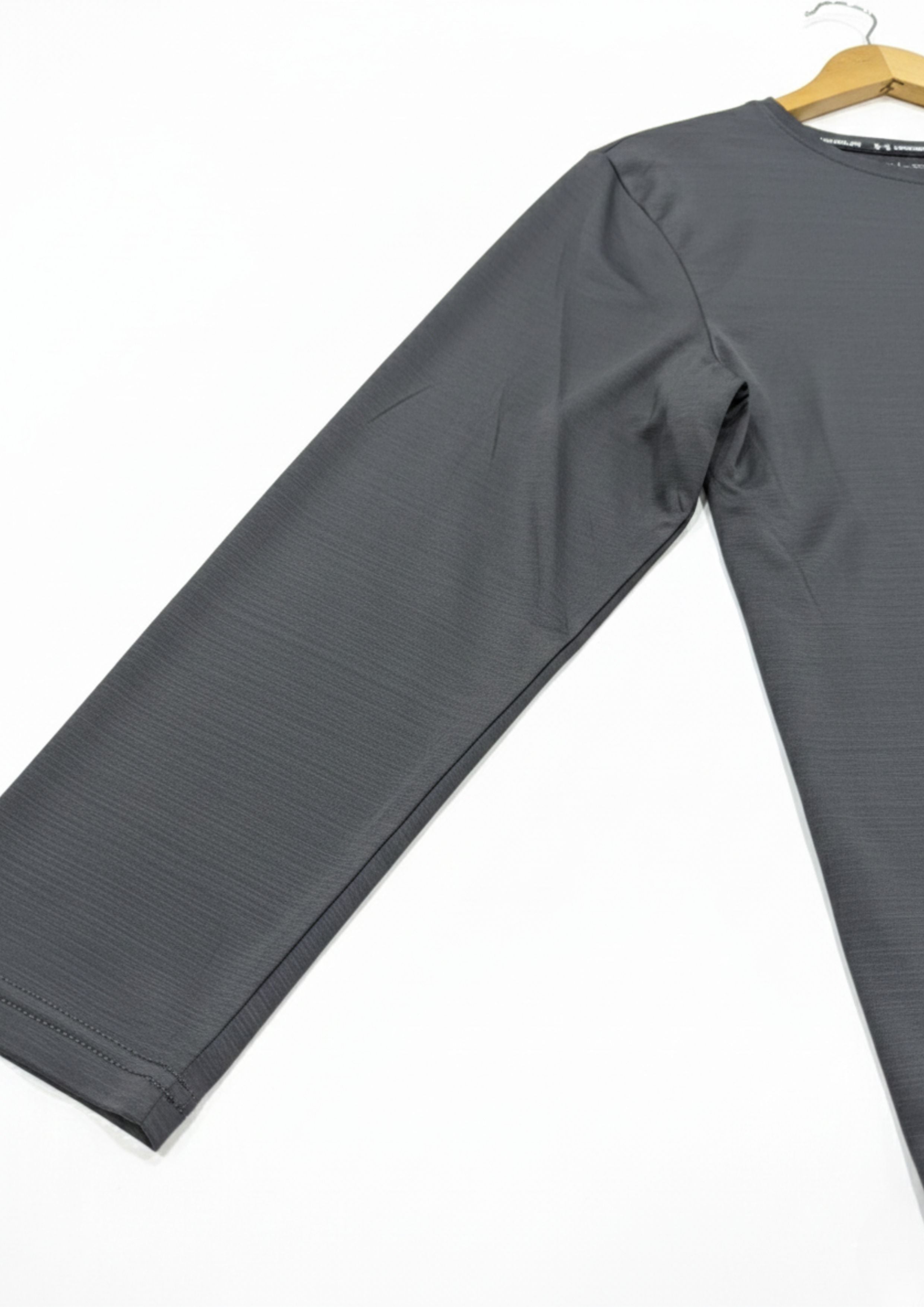 Black Dri-FIT Long Sleeve Shirt | Unisex Athletic Wear