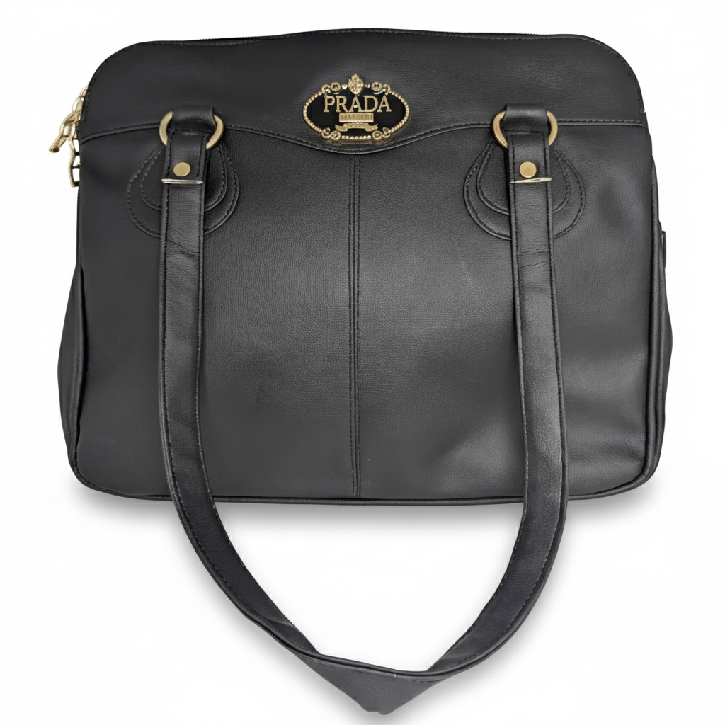 Eterna Luxe Series – “The Milano Tote” (Jet Black)