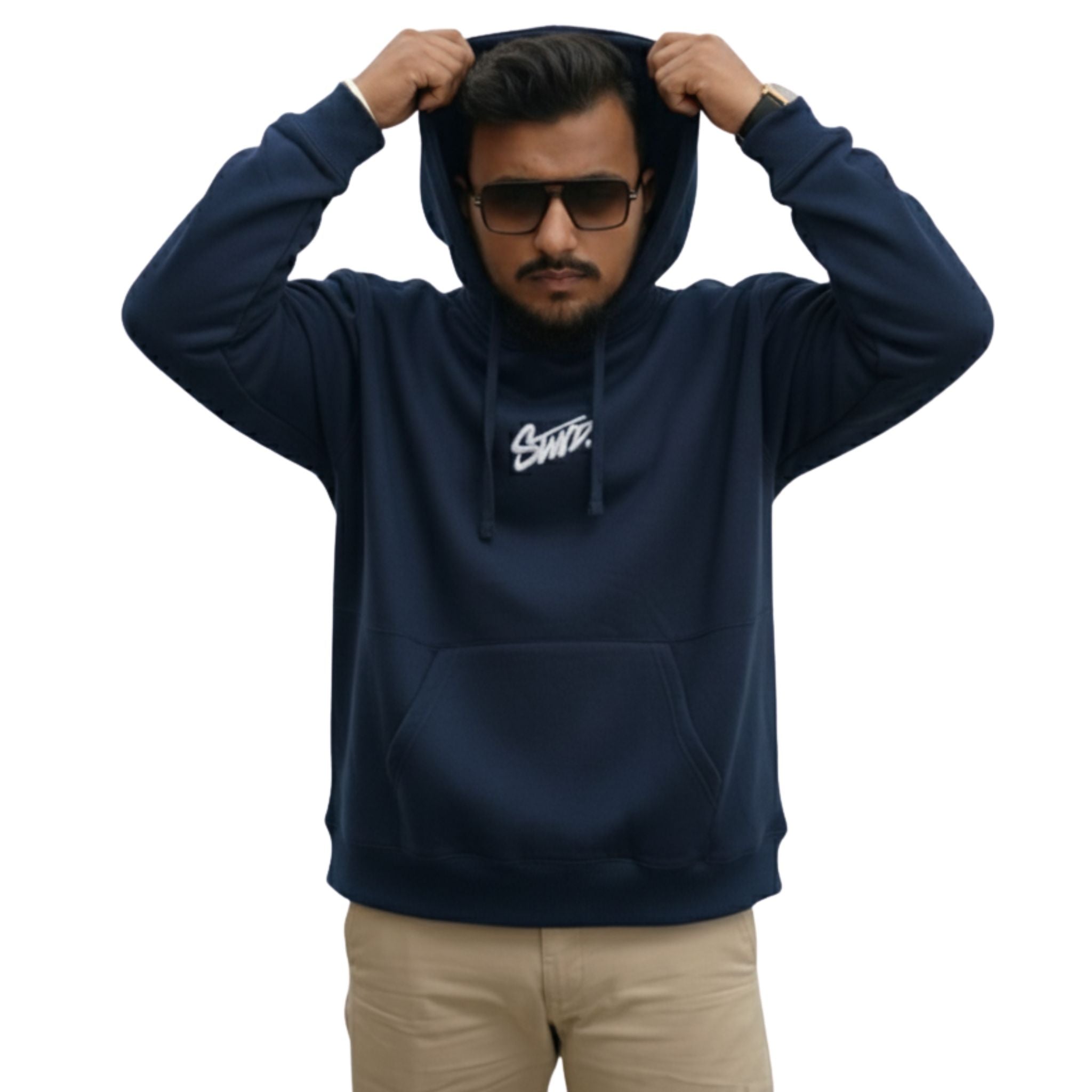 Azuro Blue Oversize Hoodie