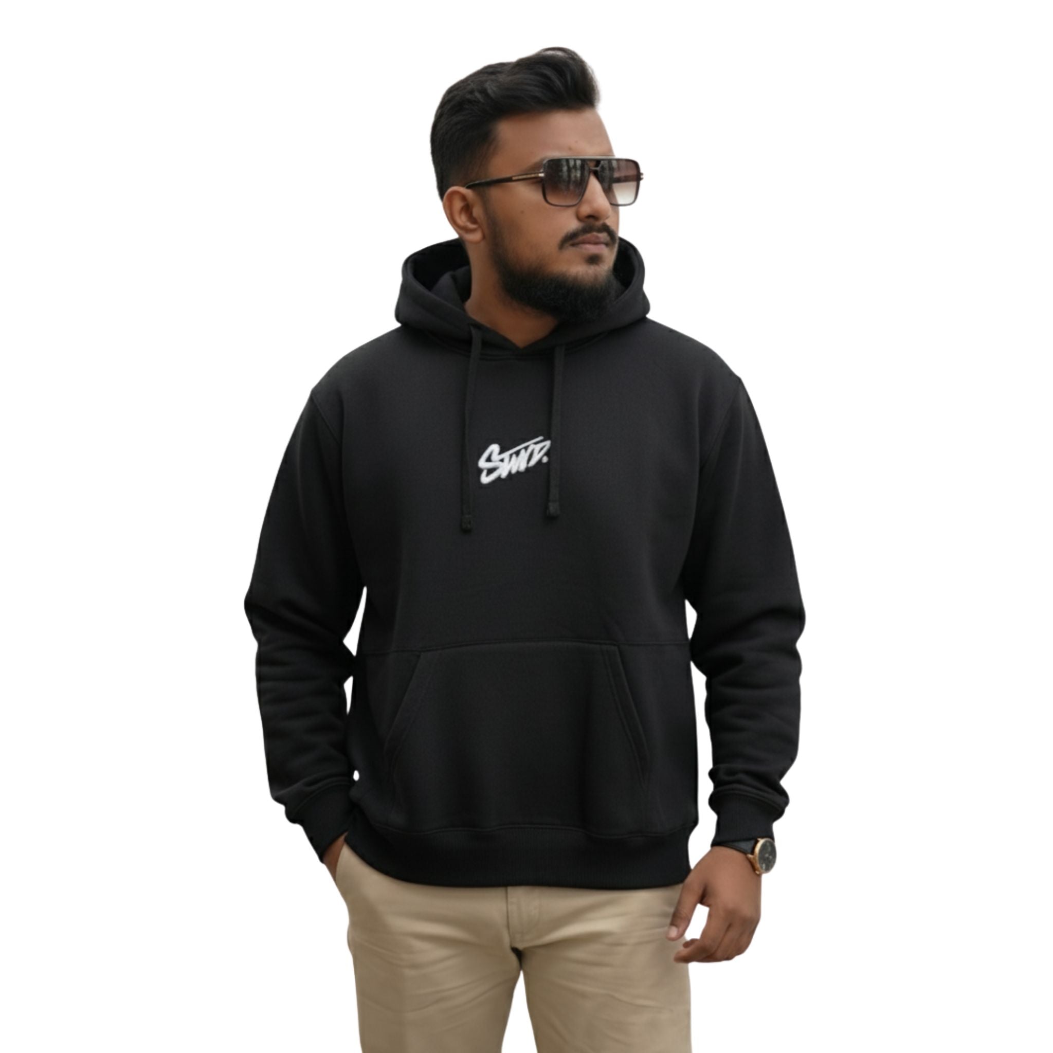 Vanta Black Oversize Hoodie