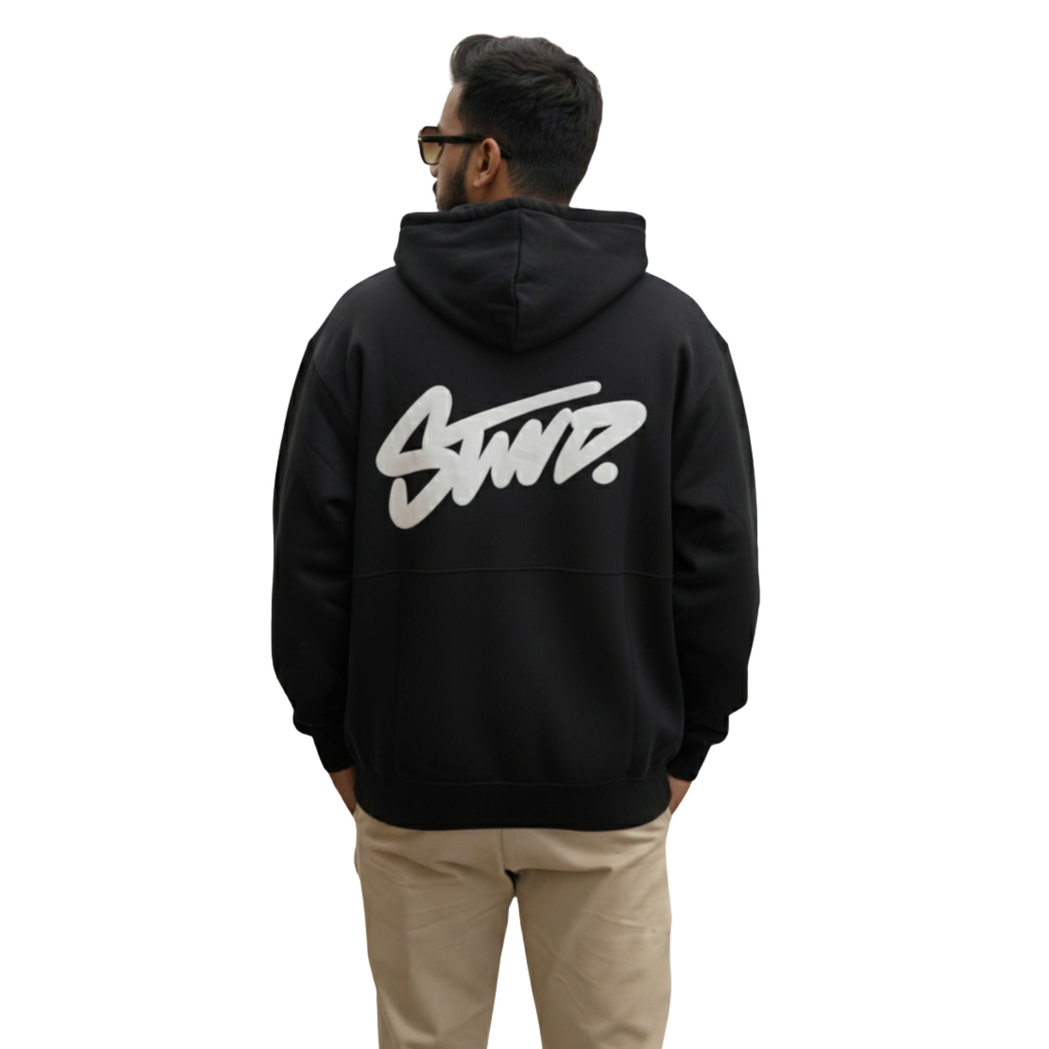Vanta Black Oversize Hoodie