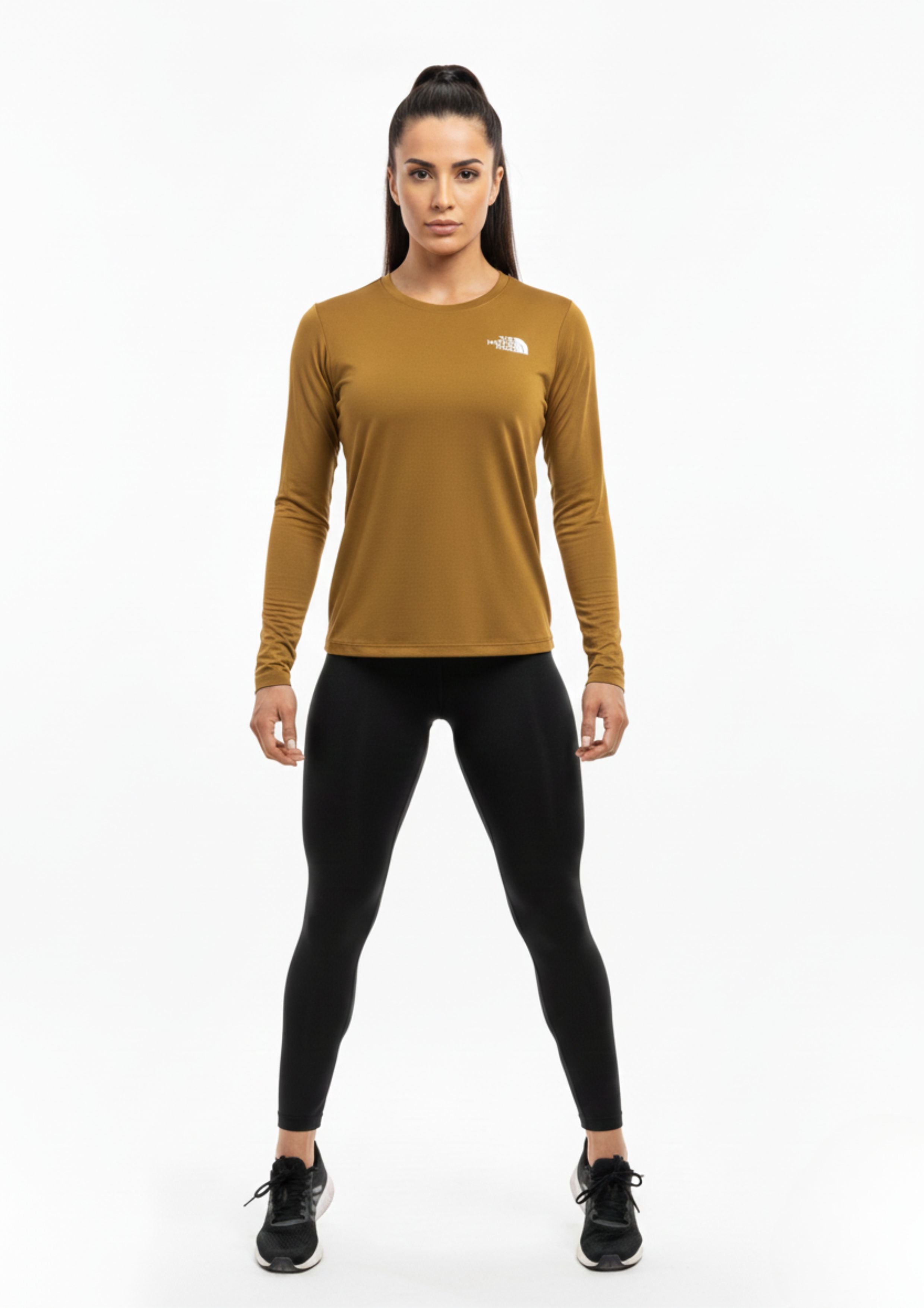 Mustard Gold Dri-FIT Long Sleeve | Unisex Training Shirt