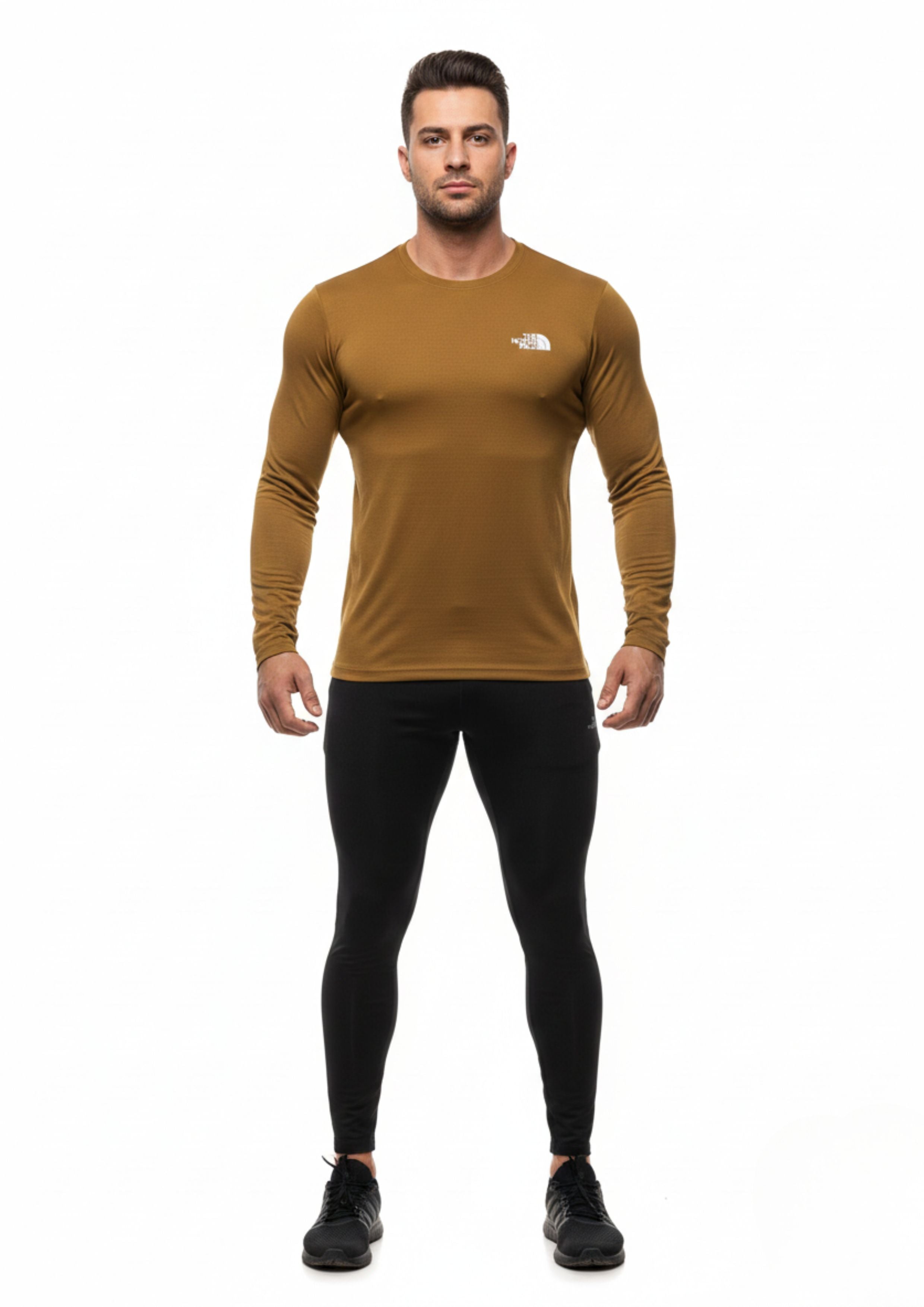 Mustard Gold Dri-FIT Long Sleeve | Unisex Training Shirt