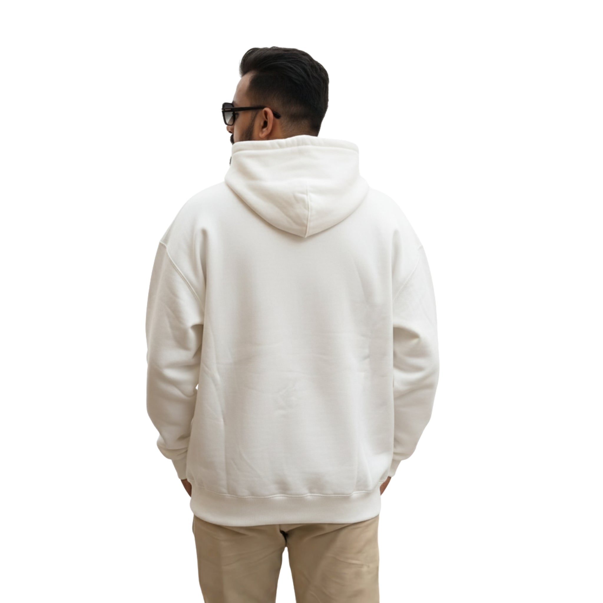 Halo Beige Oversize Hoodie