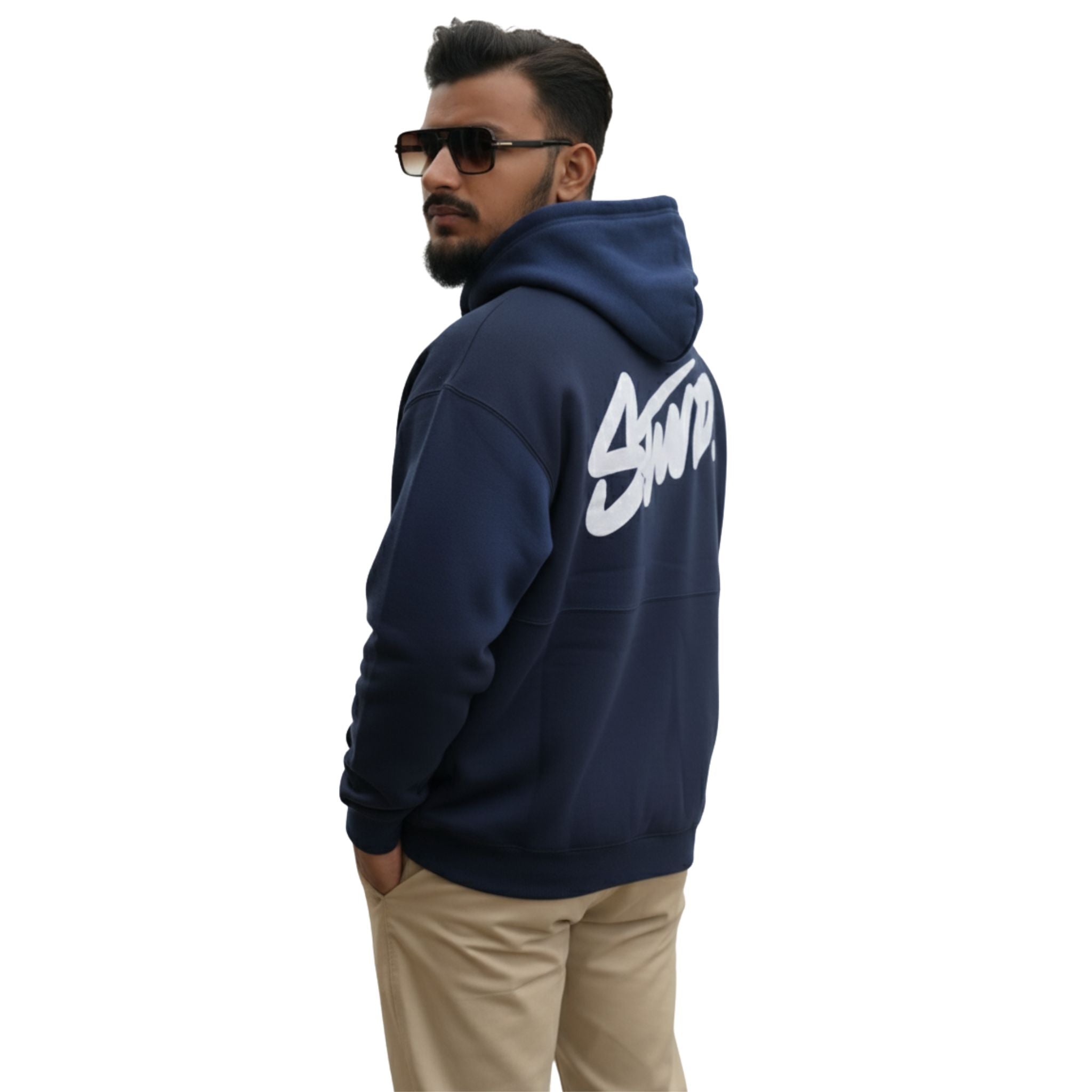 Azuro Blue Oversize Hoodie
