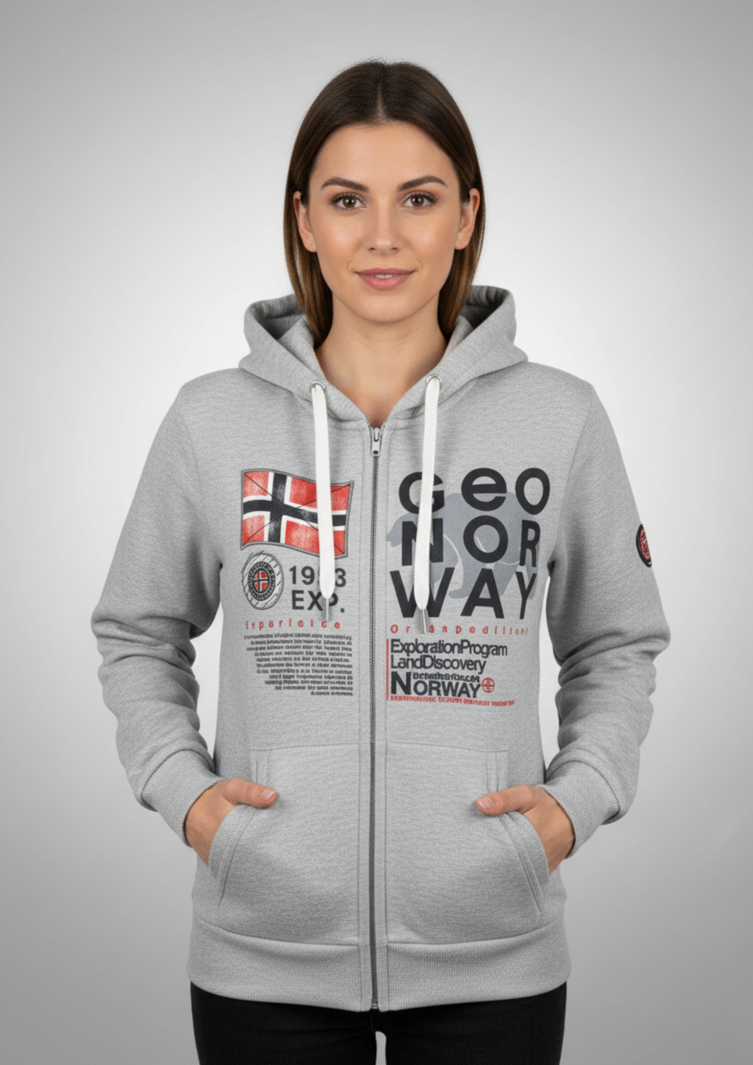 Urban Explorer Premium Grey Zipper