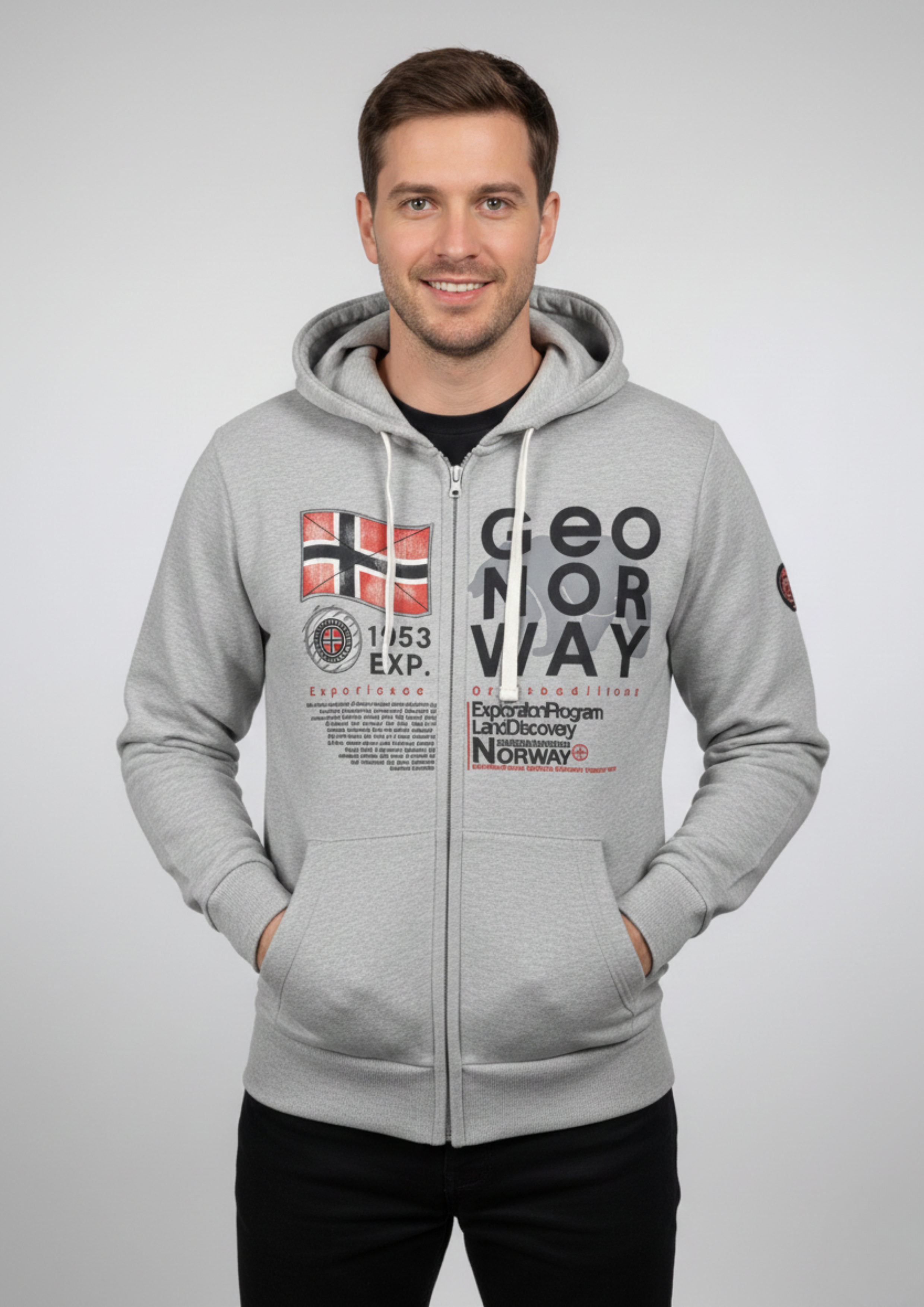 Urban Explorer Premium Grey Zipper