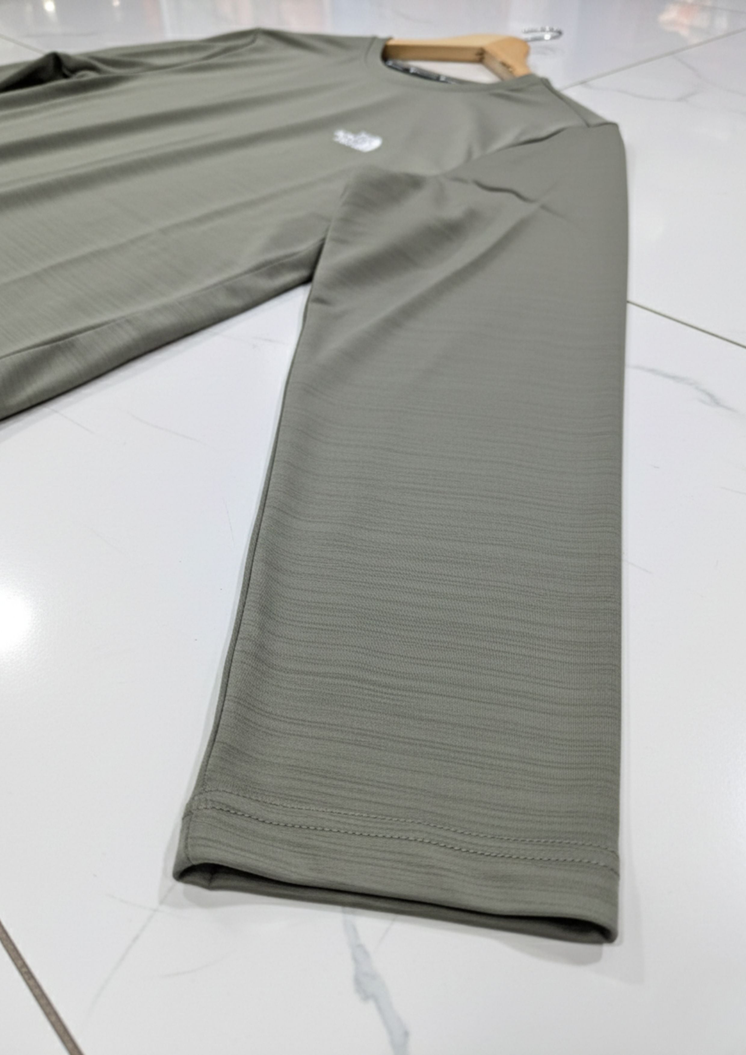 Olive Green Dri-FIT Long Sleeve | Unisex Athletic Apparel