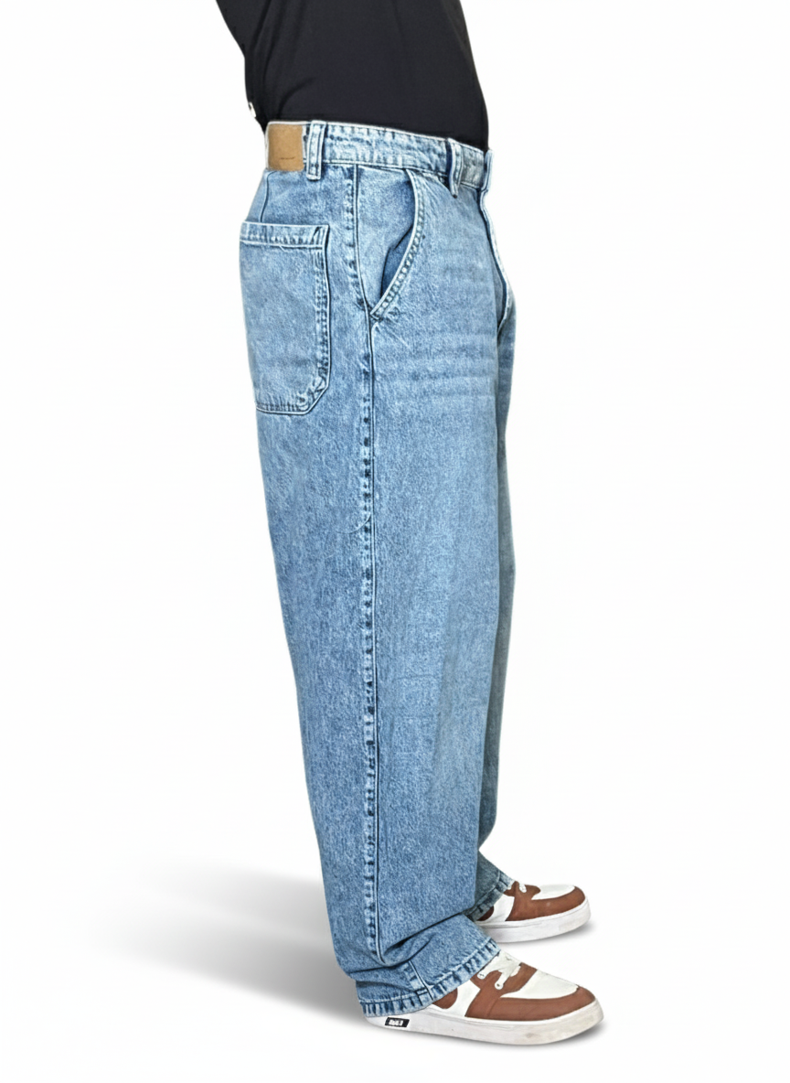 After Hours – City Fade (Grey-Blue Denim)