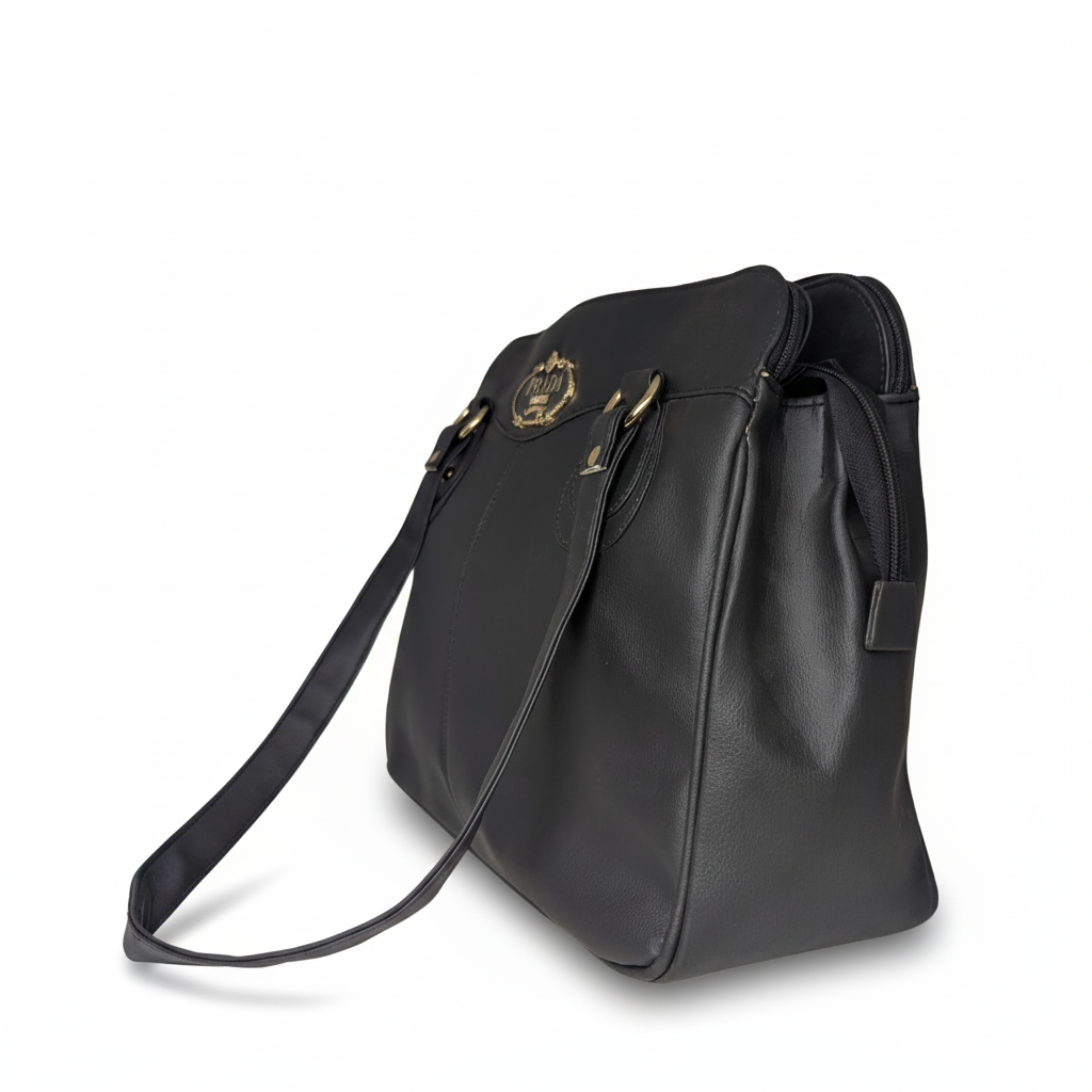 Eterna Luxe Series – “The Milano Tote” (Jet Black)