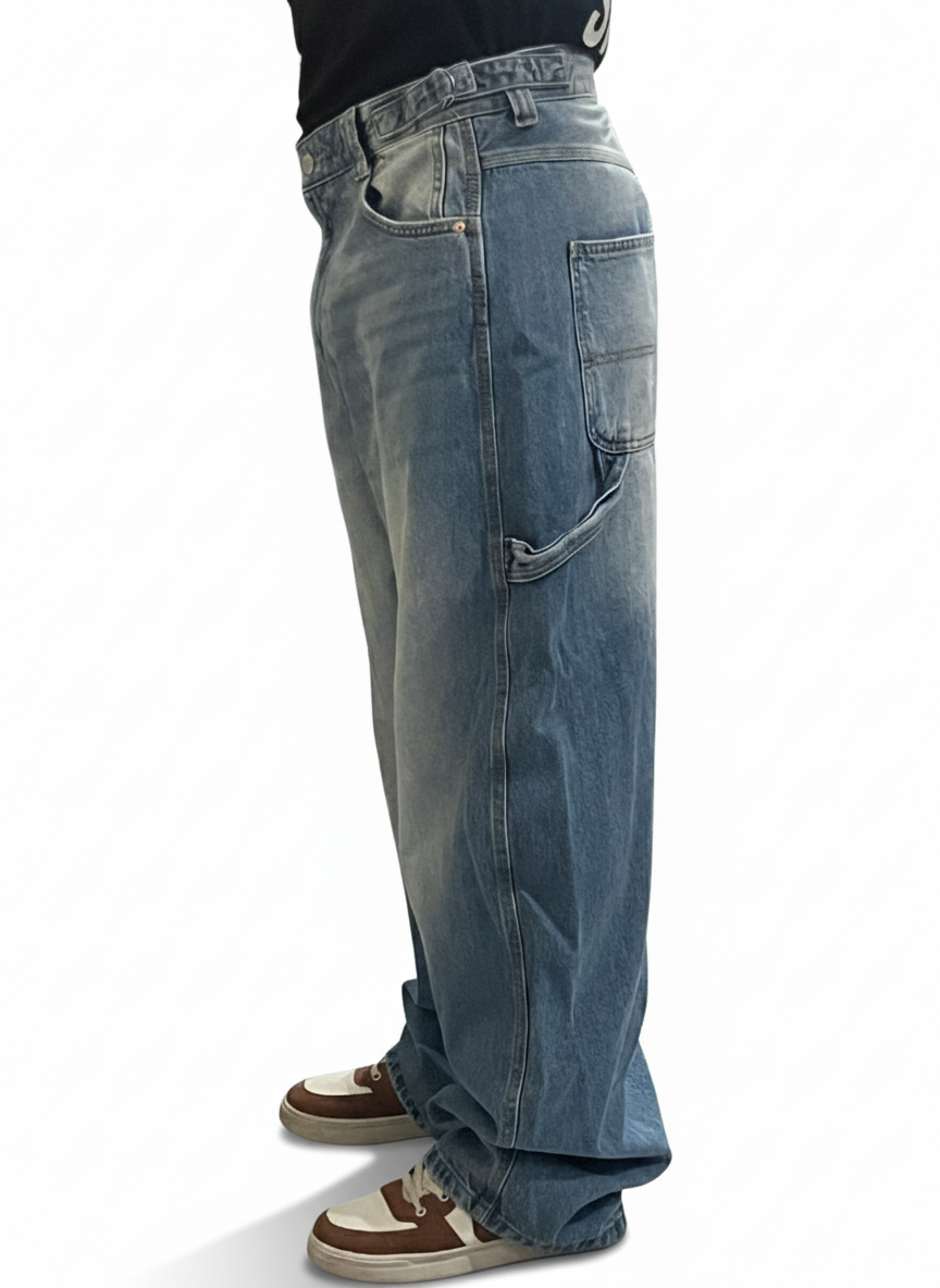 HALO – Stonewash Blue Pant | Urban Drift Series