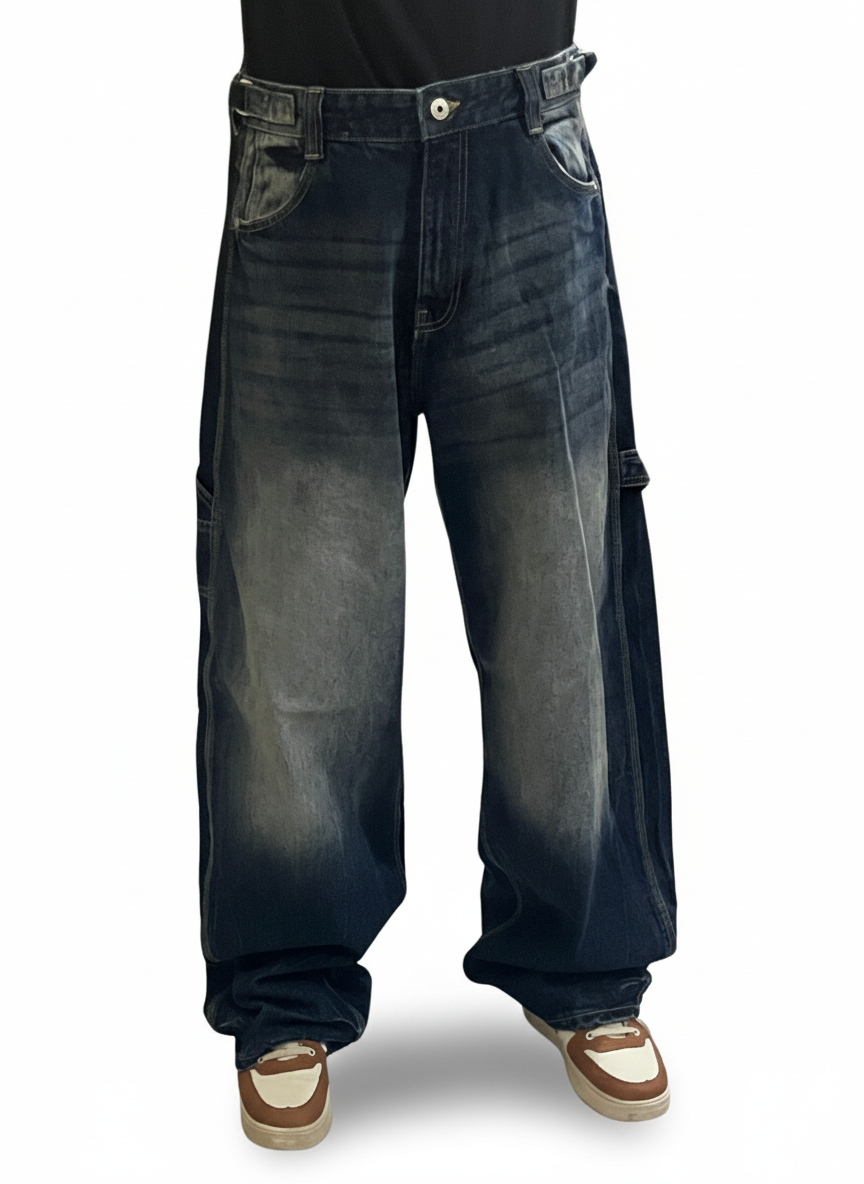 ONYX – Deep Black-Blue Pant | Urban Drift Series