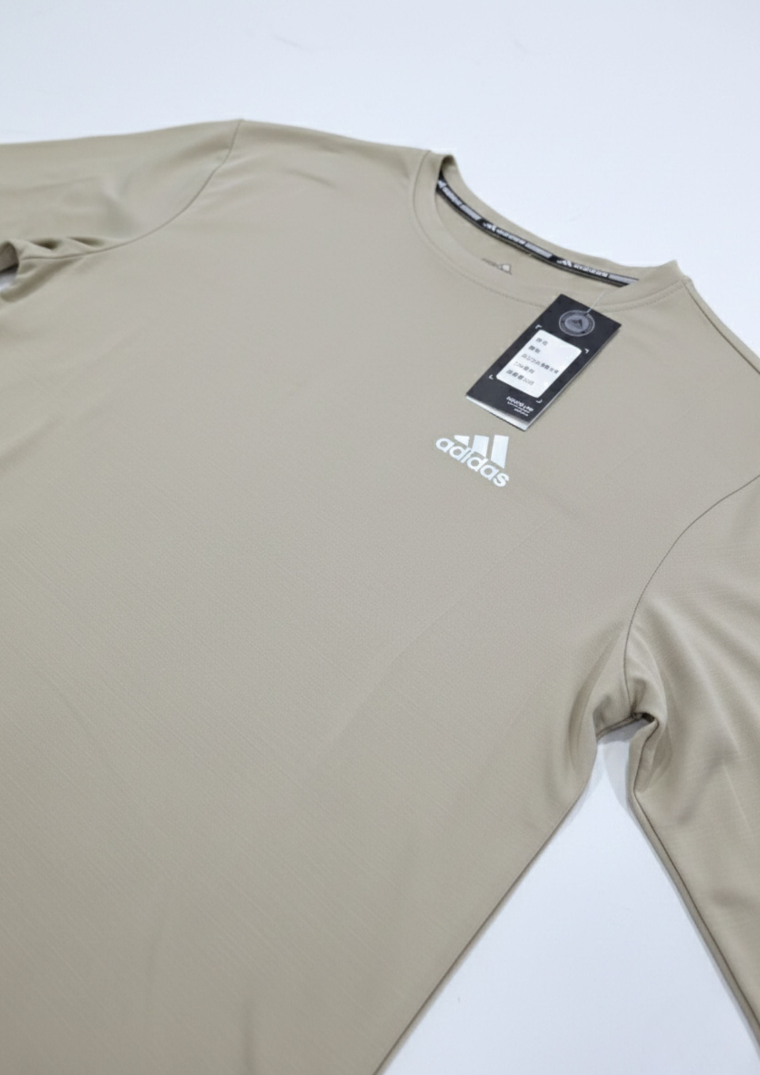 Sand Beige Dri-FIT Long Sleeve | Unisex Training Apparel