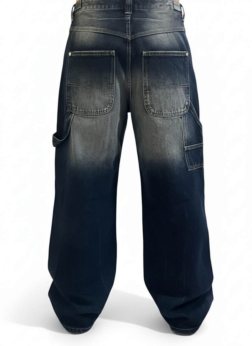 ONYX – Deep Black-Blue Pant | Urban Drift Series