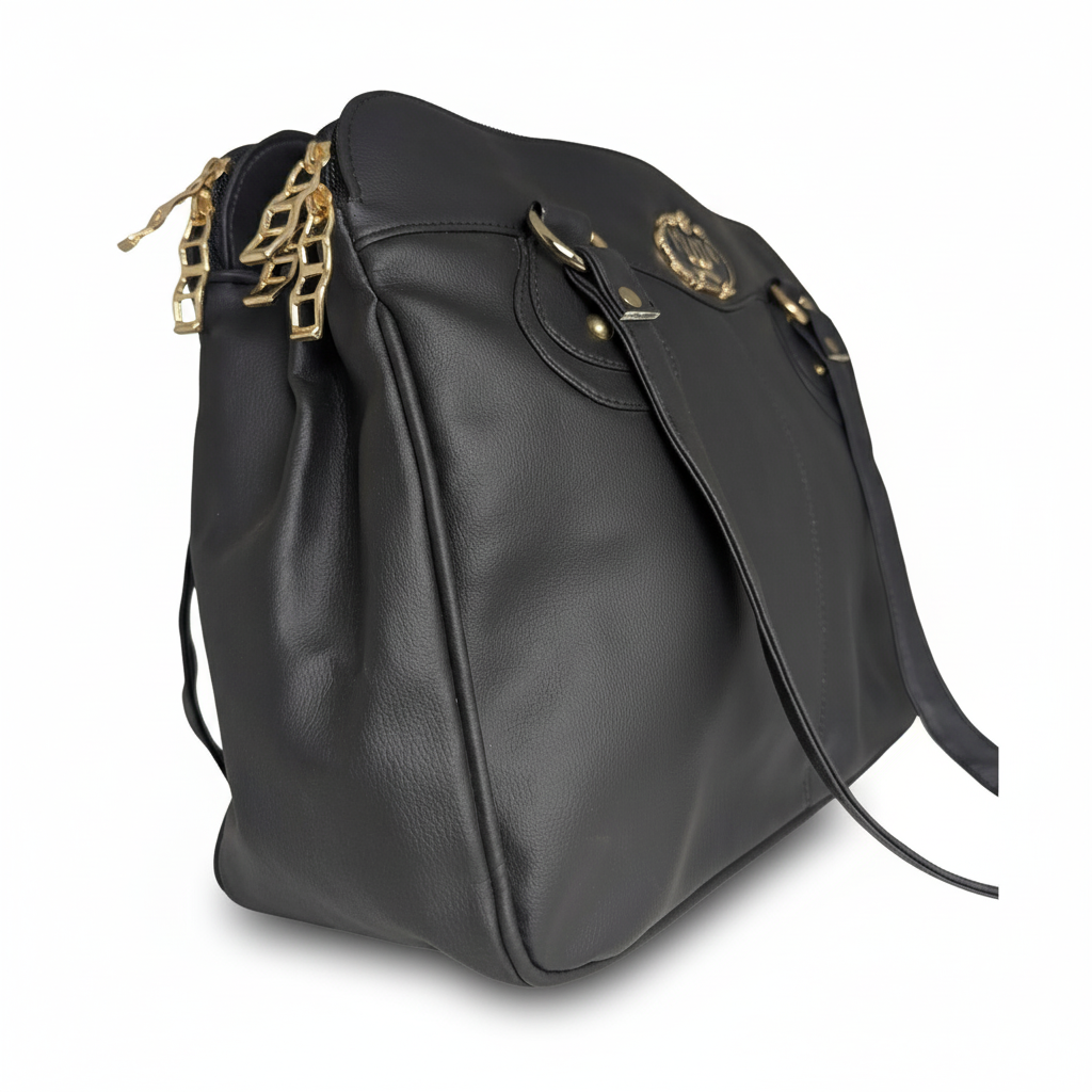 Eterna Luxe Series – “The Milano Tote” (Jet Black)