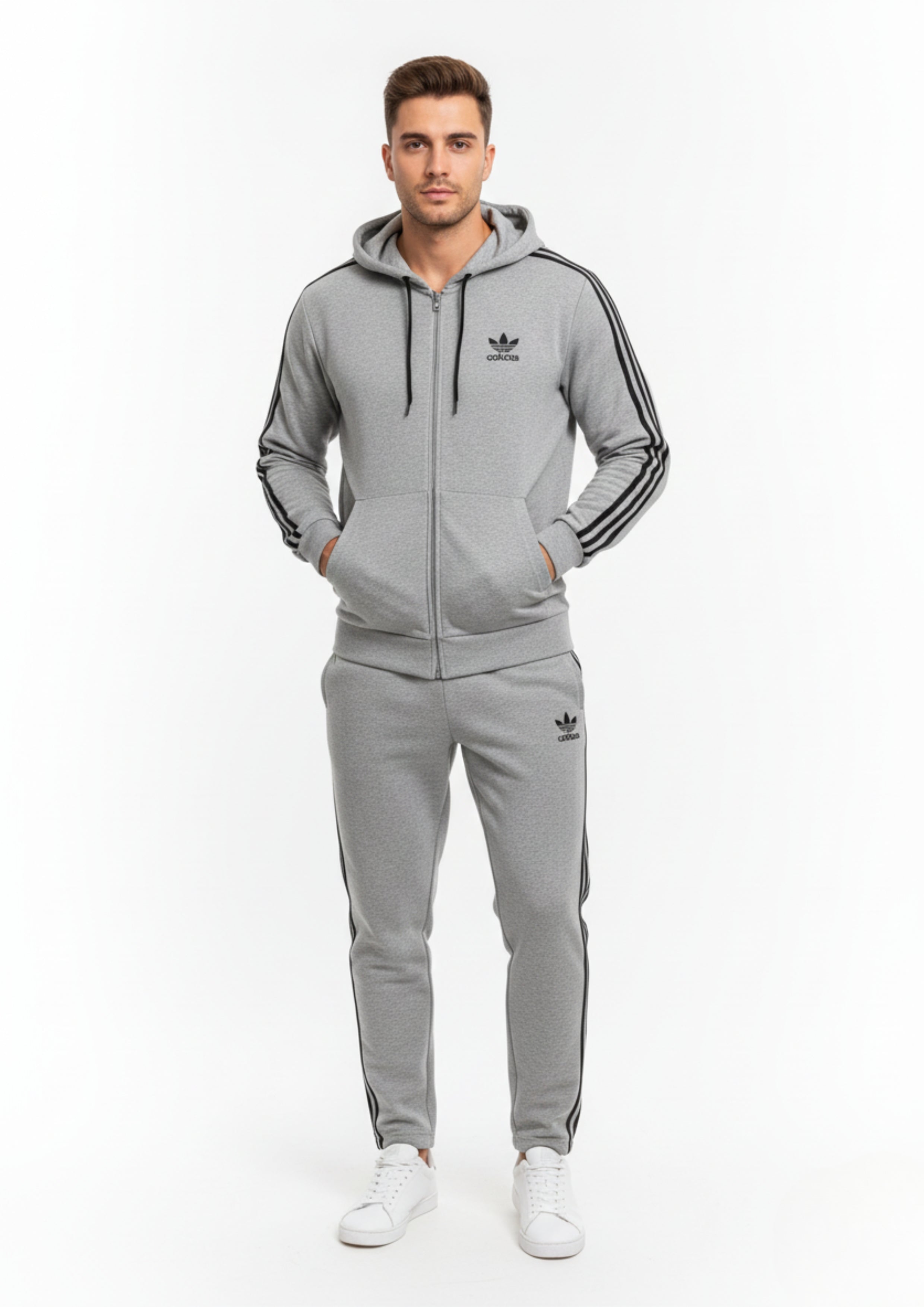 Steel Legacy Tracksuit - Grey Performance Set