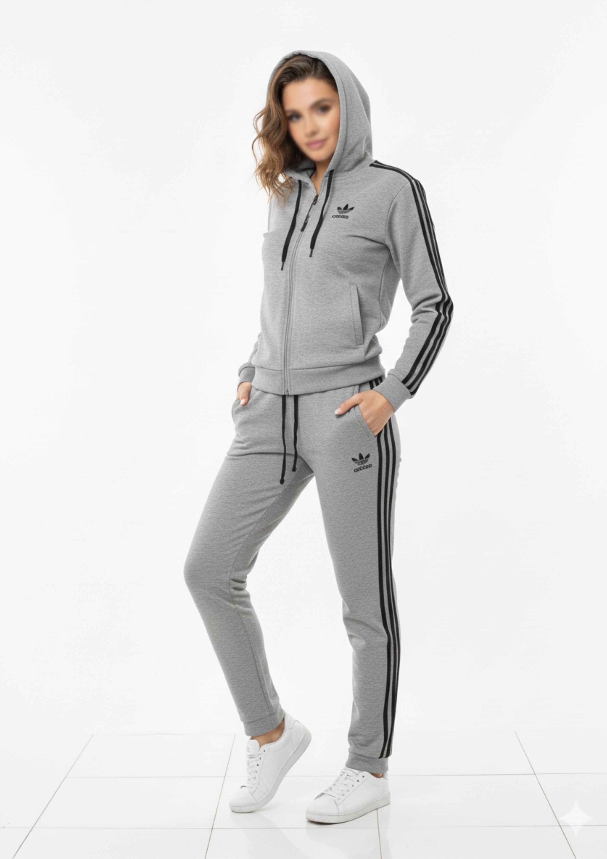 Steel Legacy Tracksuit - Grey Performance Set