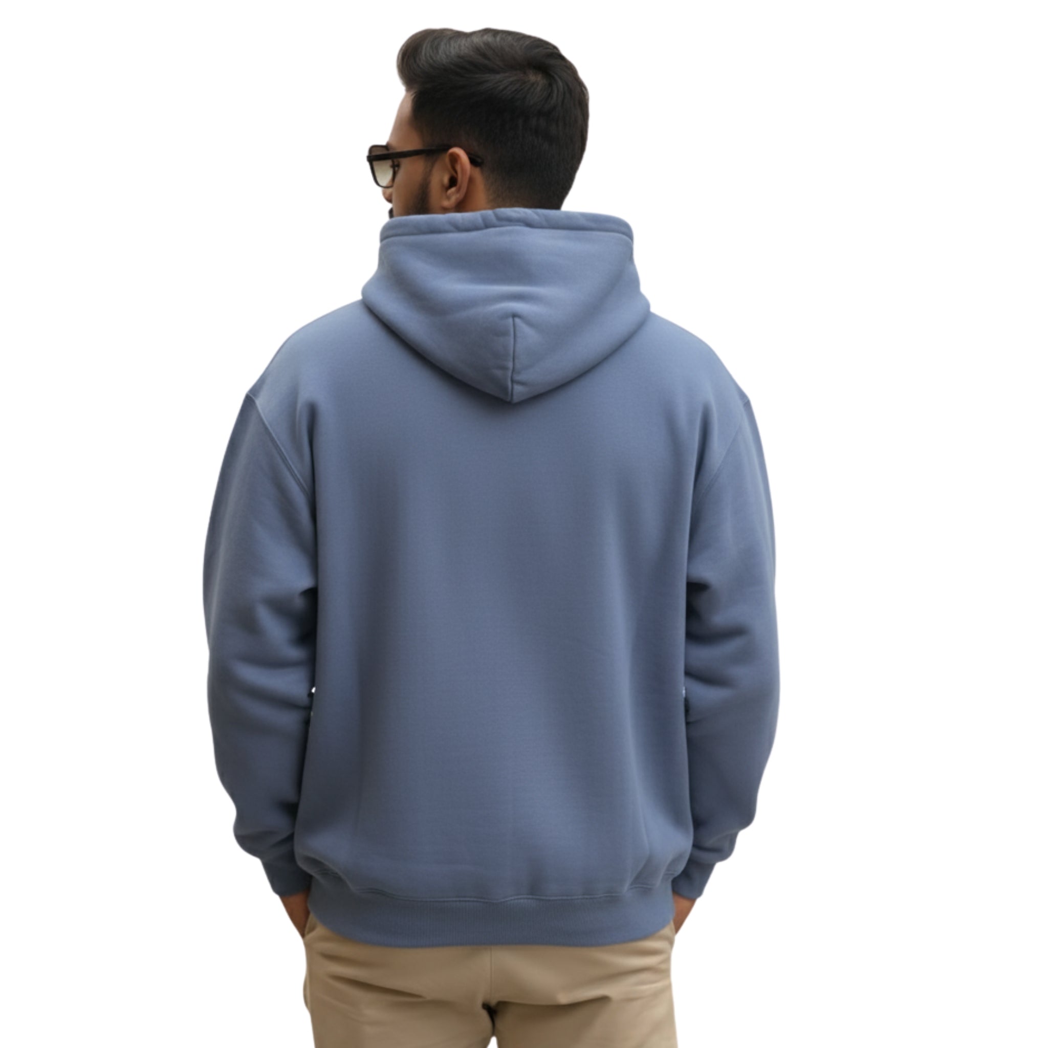 Glaci Blue Oversize Hoodie